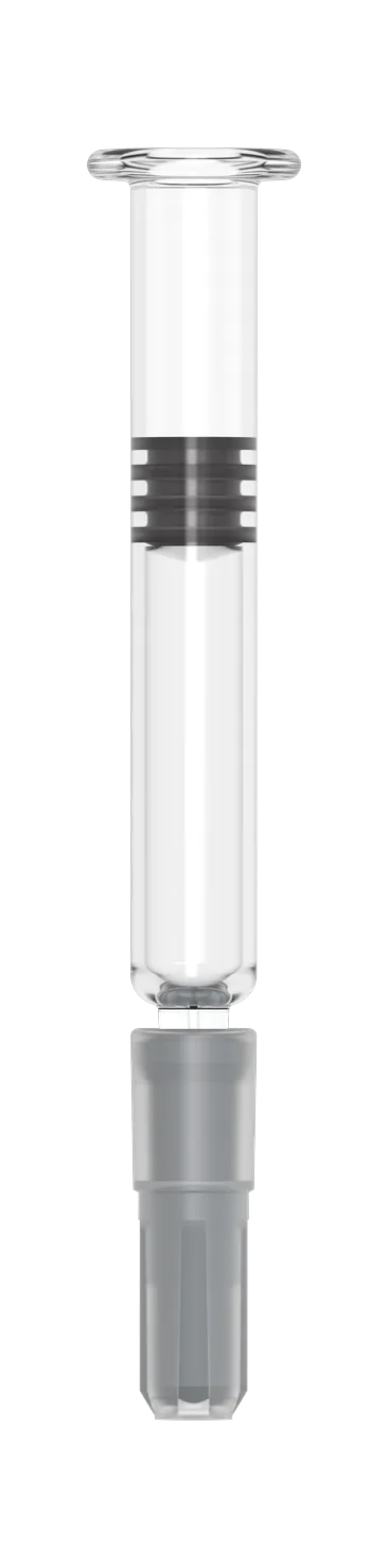 Sycure AD — rubber stopper seated in the barrel